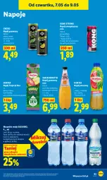 Gazetka promocyjna Lidl - Gazetka ważna od 7.05 do 9.05 - Gazetka - ważna od 09.05 do 09.05.2026 - strona 83 - produkty: Gra, Napój energetyczny, Tropical, Kaktus, Granat, Ananas, Kiwi, Napoje, Winogrona, Napój gazowany, Limonka, Wino, Napój, Hortex