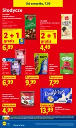 Gazetka promocyjna Lidl - Gazetka ważna od 7.05 do 9.05 - Gazetka - ważna od 09.05 do 09.05.2026 - strona 96 - produkty: Nutella, Gra, Czekolada mleczna, Maliny, Czekolada, Kakao