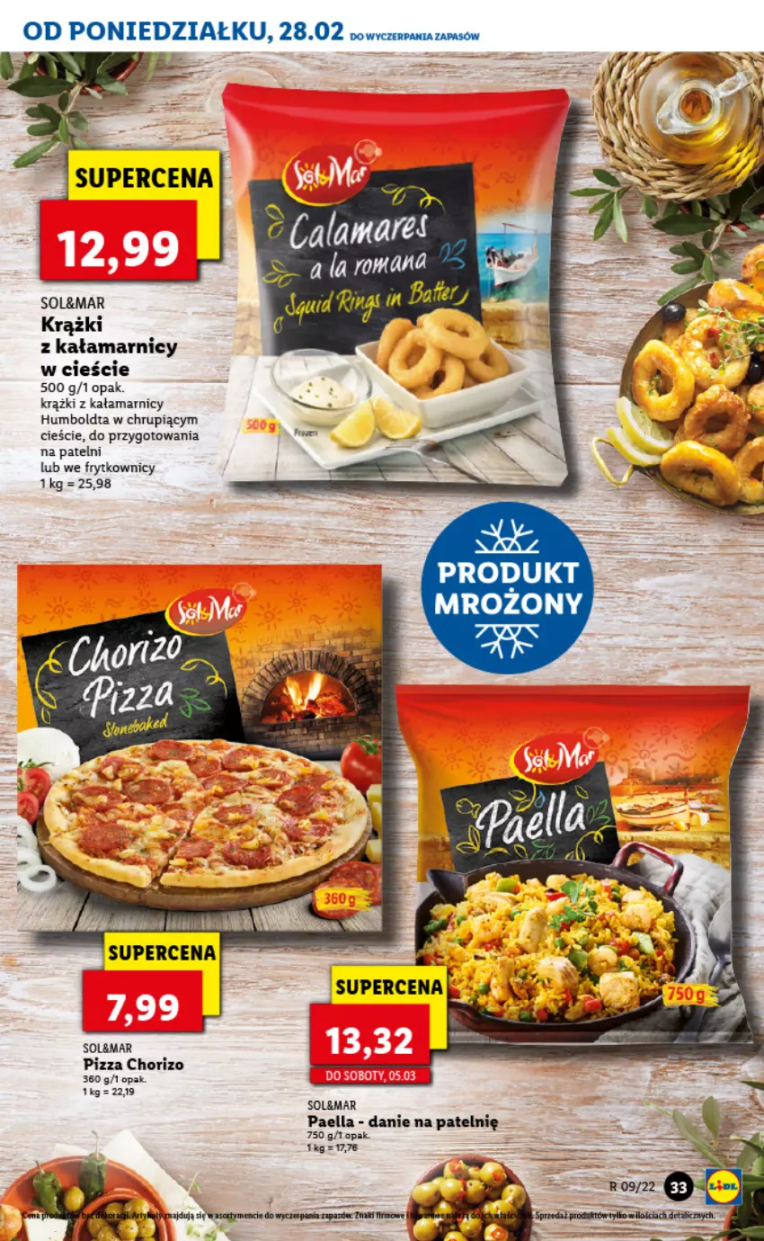 Gazetka promocyjna Lidl - GAZETKA - ważna 28.02 do 02.03.2022 - strona 33 - produkty: LG, Pizza