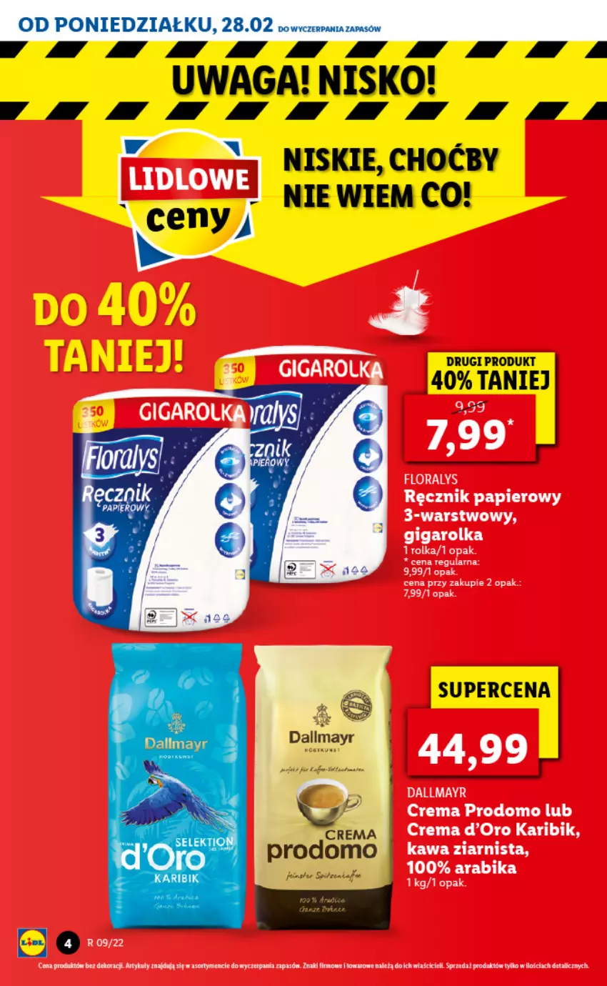 Gazetka promocyjna Lidl - GAZETKA - ważna 28.02 do 02.03.2022 - strona 4 - produkty: Dallmayr, Waga