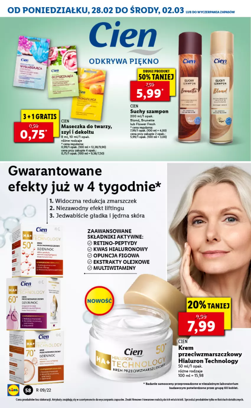 Gazetka promocyjna Lidl - GAZETKA - ważna 28.02 do 02.03.2022 - strona 58 - produkty: Fa, Mars, Olej, Rum, Suchy szampon, Szampon