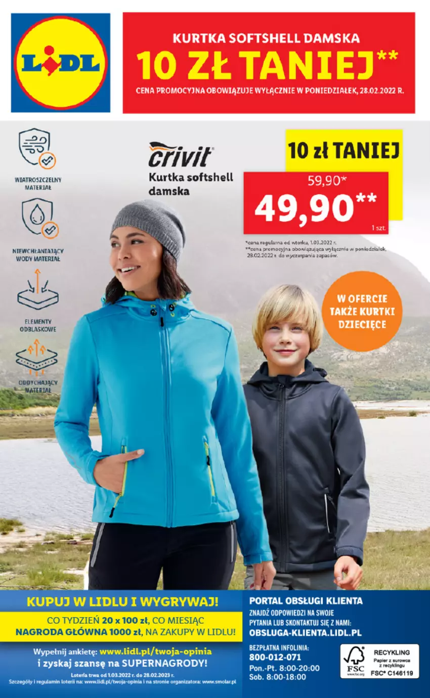 Gazetka promocyjna Lidl - GAZETKA - ważna 28.02 do 02.03.2022 - strona 64 - produkty: Gry, Kurtka, Kurtka softshell