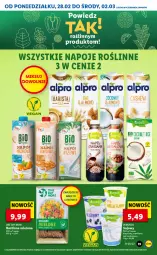 Gazetka promocyjna Lidl - GAZETKA - Gazetka - ważna od 02.03 do 02.03.2022 - strona 19 - produkty: Napoje, Alpro, Fa