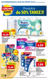 Gazetka promocyjna Lidl - GAZETKA - Gazetka - ważna od 02.03 do 02.03.2022 - strona 60 - produkty: Rum, Gin, Papier, Bref, Papier toaletowy, Ręcznik, Always, Podpaski, Flora