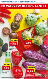 Gazetka promocyjna Lidl - GAZETKA - Gazetka - ważna od 02.03 do 02.03.2022 - strona 7 - produkty: Papryka, Pomidory