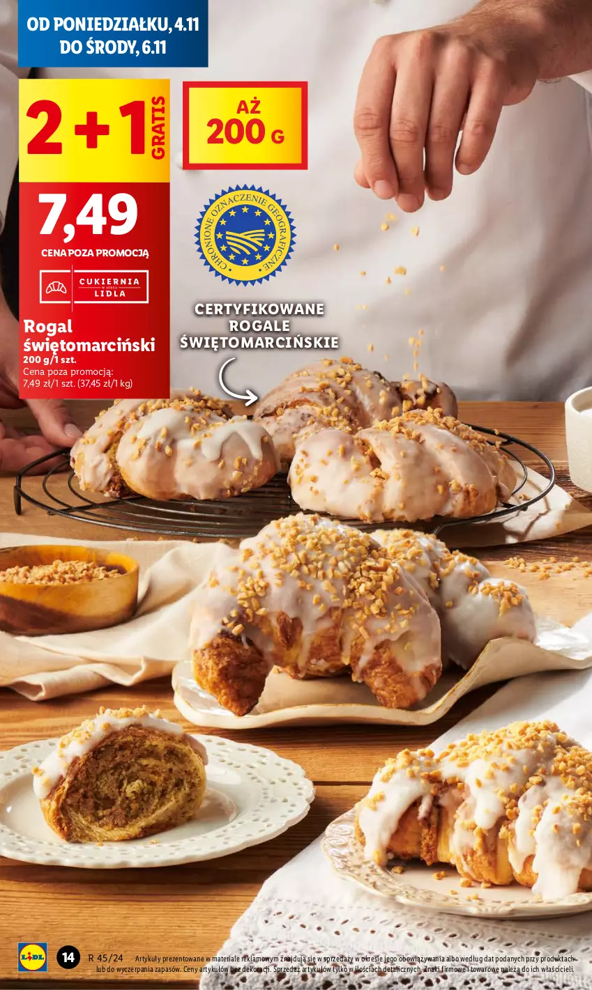 Gazetka promocyjna Lidl - GAZETKA - ważna 04.11 do 06.11.2024 - strona 18 - produkty: Gra, Rogal