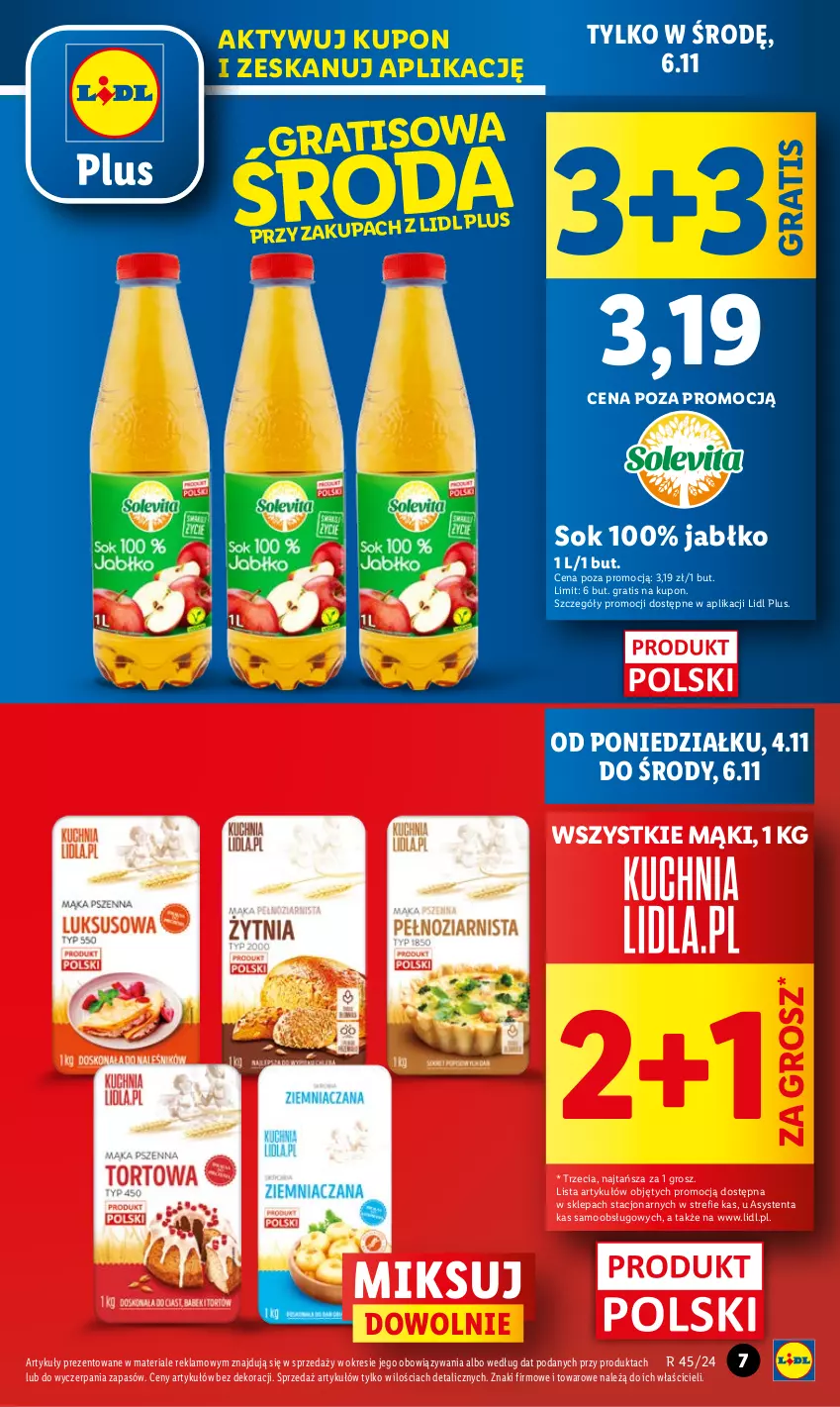 Gazetka promocyjna Lidl - GAZETKA - ważna 04.11 do 06.11.2024 - strona 7 - produkty: Gra, Sok