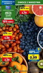 Gazetka promocyjna Lidl - GAZETKA - Gazetka - ważna od 06.11 do 06.11.2024 - strona 14 - produkty: Warzywa, Ser, Rukola, Kaki, Kiwi, Owoce, Chleb, Pomidory