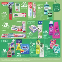 Gazetka promocyjna Super Pharm - Gazetka - ważna od 14.05 do 14.05.2024 - strona 10 - produkty: Patyczki kosmetyczne, Frosch, Cif, Listerine, Finish, Bref, Biorepair, Lacalut, Mleczko, Vanish, Zmywarki, Colgate, LG