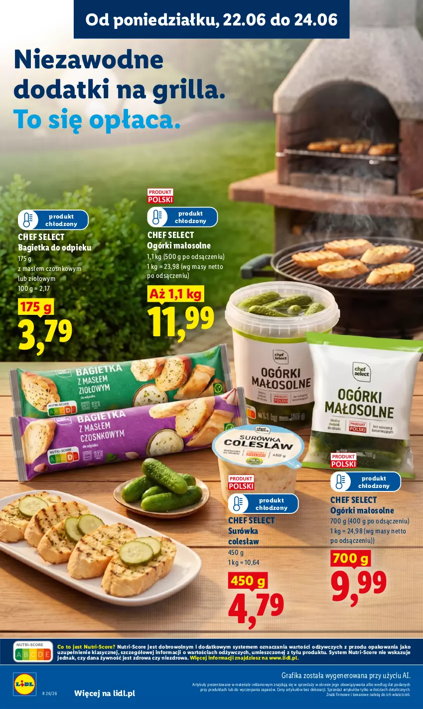 Gazetka promocyjna Lidl - Gazetka ważna od 22.06 do 24.06 - ważna 22.06 do 24.06.2026 - strona 86 - produkty: Bagietka, Gra, Grafika, Grill, HP, Surówka
