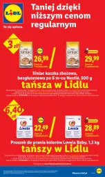 Gazetka promocyjna Lidl - Gazetka ważna od 22.06 do 24.06 - Gazetka - ważna od 24.06 do 24.06.2026 - strona 25 - produkty: Por, Lovela, Proszek do prania, Sinlac, Nestlé