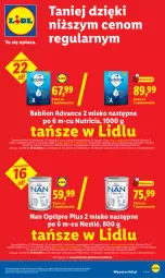 Gazetka promocyjna Lidl - Gazetka ważna od 22.06 do 24.06 - Gazetka - ważna od 24.06 do 24.06.2026 - strona 27 - produkty: Por, O nas, NAN Optipro, Nestlé, Mleko, BEBILON