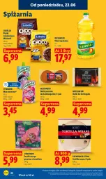 Gazetka promocyjna Lidl - Gazetka ważna od 22.06 do 24.06 - Gazetka - ważna od 24.06 do 24.06.2026 - strona 84 - produkty: Lubella, Kujawski, Mus, Hot dog, Bell, Hamburger, Tortilla, Burger, Buraki, Tymbark, Danio, Olej rzepakowy, Bella, Bułki do hot dogów, Grill, Olej