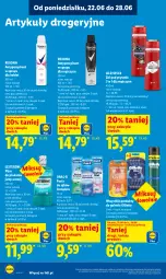 Gazetka promocyjna Lidl - Gazetka ważna od 22.06 do 24.06 - Gazetka - ważna od 24.06 do 24.06.2026 - strona 92 - produkty: Płyn do płukania jamy ustnej, Listerine, Rexona, Old Spice, Pasta do zębów, Płyn do płukania, Gillette, Antyperspirant