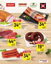 Gazetka promocyjna Intermarche - Gazetka Intermarche - Gazetka - ważna od 02.11 do 02.11.2022 - strona 5 - produkty: Polędwica, Gin, Madej Wróbel, Szynka, Frankfurterki, Kiełbasa, Olewnik
