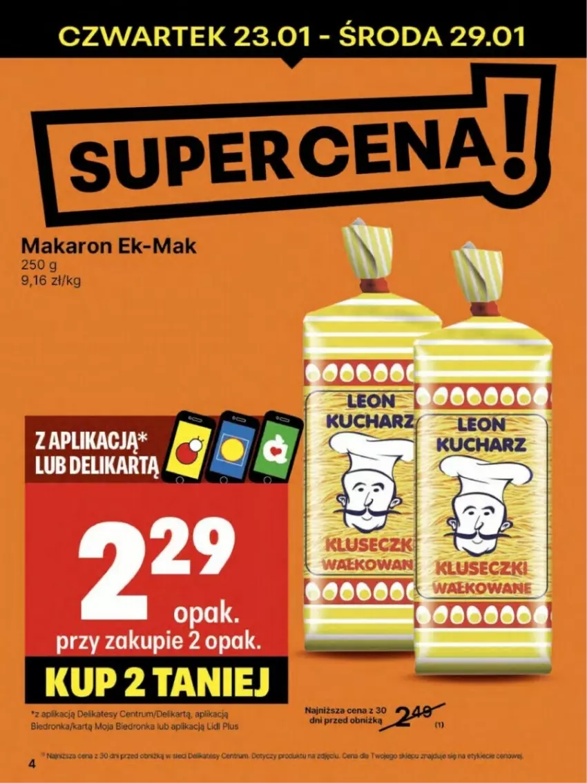 Gazetka promocyjna Delikatesy Centrum - ważna 23.01 do 29.01.2025 - strona 34 - produkty: Makaron, Rum