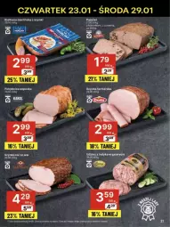 Gazetka promocyjna Delikatesy Centrum - Gazetka - ważna od 29.01 do 29.01.2025 - strona 14 - produkty: Polędwica, Udziec z indyka, Udziec z indyka w galarecie, Pasztet, Szynka, Gala, Kiełbasa, Fa