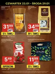 Gazetka promocyjna Delikatesy Centrum - Gazetka - ważna od 29.01 do 29.01.2025 - strona 22 - produkty: Kawa rozpuszczalna, Rum, Herbaciany ogrod, Kawa ziarnista, Kawa, Lack, Ogród, Herbapol