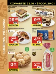 Gazetka promocyjna Delikatesy Centrum - Gazetka - ważna od 29.01 do 29.01.2025 - strona 27 - produkty: Ser, Por, Hot dog, Kajzerka, Chleb, Kakao, Bułka