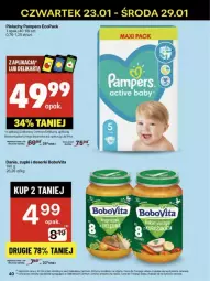 Gazetka promocyjna Delikatesy Centrum - Gazetka - ważna od 29.01 do 29.01.2025 - strona 35 - produkty: Ser, Rum, Pampers, Pieluchy, BoboVita, Deser
