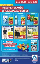 Gazetka promocyjna Aldi - Pełna oferta - Gazetka - ważna od 04.05 do 04.05.2024 - strona 40 - produkty: Por, Gra, BIC, Cukier, Bermudy, Chipsy, Kosz, O nas, Tera, LANA, Biuro, Woda, Fa