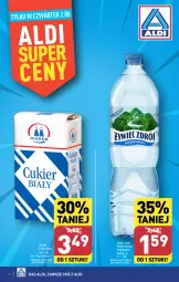 Gazetka promocyjna Aldi - Pełna oferta - Gazetka - ważna od 04.05 do 04.05.2024 - strona 6 - produkty: Cukier, LANA, Woda