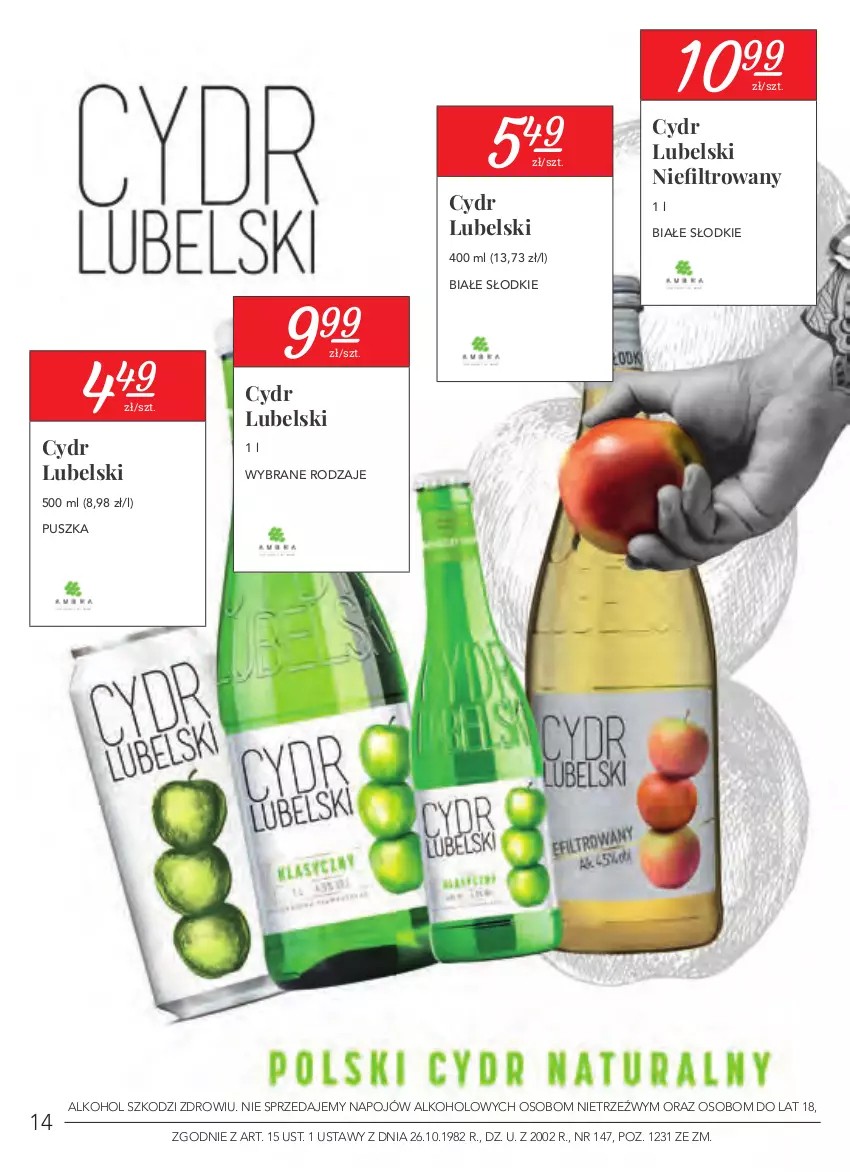 Gazetka promocyjna Stokrotka - Oferta alkoholowa - ważna 25.03 do 21.04.2021 - strona 14