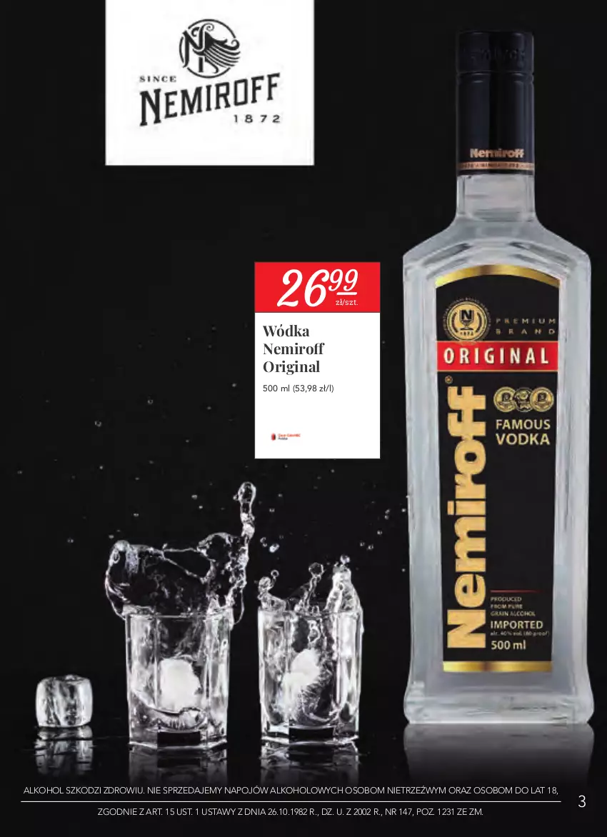 Gazetka promocyjna Stokrotka - Oferta alkoholowa - ważna 25.03 do 21.04.2021 - strona 3 - produkty: Gin, Wódka