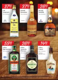 Gazetka promocyjna Stokrotka - Oferta alkoholowa - Gazetka - ważna od 21.04 do 21.04.2021 - strona 10 - produkty: Gin, Gra, Brandy, Likier