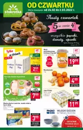 Gazetka promocyjna Stokrotka - Supermarket - Gazetka - ważna od 02.03 do 02.03.2022 - strona 1 - produkty: Kurczak, Mandarynki, Cukier, Jaja, Farm Milk, Miód, Nuty, Donut, Masło, Fa