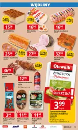 Gazetka promocyjna E Leclerc - Gazetka - ważna od 16.11 do 16.11.2024 - strona 19 - produkty: Kurczak, Kiełbasa wiejska, Kiełbasa krakowska, Pasztet, Szynka, Kiełbasa biała, Kabanos, Filet Złocisty, Gala, Kiełbasa, Olewnik