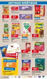 Gazetka promocyjna E Leclerc - Gazetka - ważna od 16.11 do 16.11.2024 - strona 20 - produkty: Ciastka, Cif, Nesquik, BoboVita, Saga, Dilmah, Loyd, Mleczko, Czekolada, Ptasie mleczko, Danio, Herbata, Haribo, Napój, Ogród, Merci, Herbapol, Milka, LG