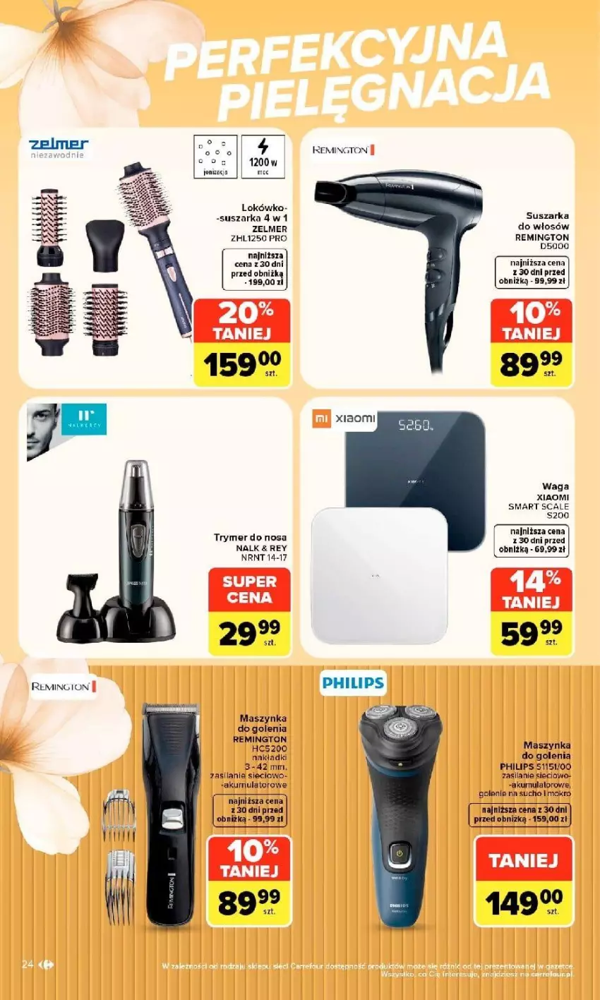 Gazetka promocyjna Carrefour - Gazetka Carrefour w SUMIE siebie znasz najlepiej - ważna 07.09 do 19.09.2026 - strona 24 - produkty: Philips, Remington, Silan, Suszarka, Zelmer