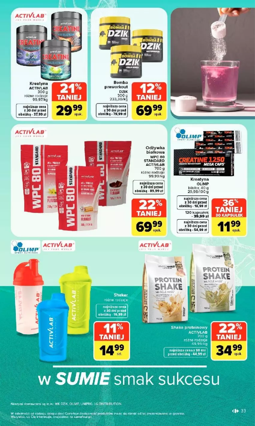Gazetka promocyjna Carrefour - Gazetka Carrefour w SUMIE siebie znasz najlepiej - ważna 07.09 do 19.09.2026 - strona 33 - produkty: AEG, Fa, Feta, LG, Odżywka