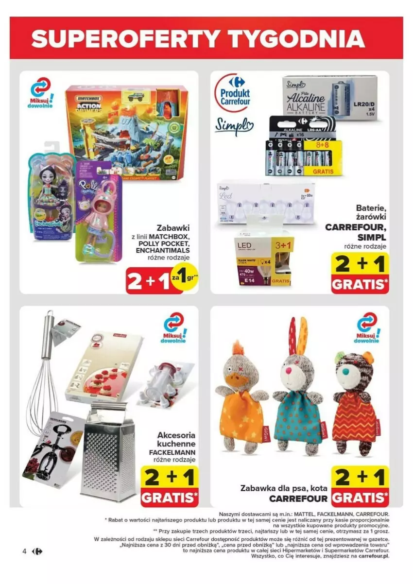 Gazetka promocyjna Carrefour - ważna 12.11 do 16.11.2024 - strona 34 - produkty: Enchantimals, Fa, Mattel, Polly Pocket, Por, Zabawka