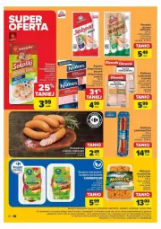 Gazetka promocyjna Carrefour - Gazetka - ważna od 16.11 do 16.11.2024 - strona 2 - produkty: Makaron, Sok, Sokołów, Parówki, Kiełbasa podwawelska, Wawel, Szynka, Burger, Boczek, Kiełbasa, Olewnik