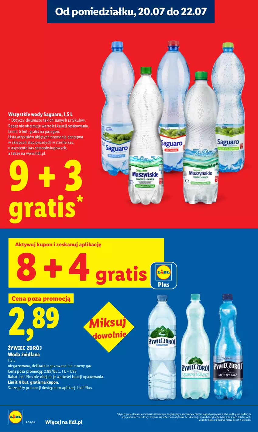 Gazetka promocyjna Lidl - Gazetka ważna od 20.07 do 22.07 - ważna 20.07 do 22.07.2026 - strona 18 - produkty: Gra, LANA, Woda