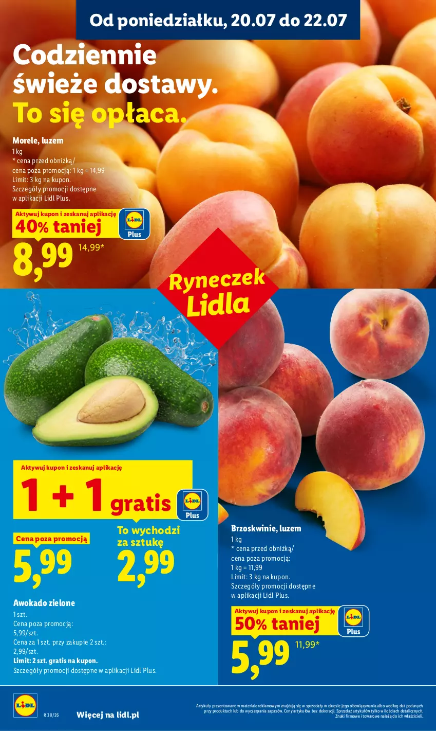 Gazetka promocyjna Lidl - Gazetka ważna od 20.07 do 22.07 - ważna 20.07 do 22.07.2026 - strona 48 - produkty: Brzoskwinie, Gra
