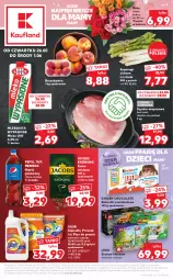 Gazetka promocyjna Kaufland - OFERTA TYGODNIA - Gazetka - ważna od 01.06 do 01.06.2022 - strona 1 - produkty: Piec, Płyn do prania, 7up, Szynka wieprzowa, Mirinda, Kawa mielona, Kawa, Mlekovita, Jacobs Krönung, LEGO, Szynka, Pepsi, Vizir, Tonik, Napój gazowany, Brzoskwinie, Dzieci, Baton, Jacobs, Napój, Kinder, Mleko