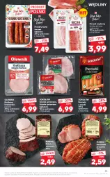 Gazetka promocyjna Kaufland - OFERTA TYGODNIA - Gazetka - ważna od 01.06 do 01.06.2022 - strona 25 - produkty: Piec, Sok, Sokołów, Kiełbasa krakowska, Parówki, Parówki z szynki, Szynka, Boczek, Frankfurterki, Kiełbasa, Olewnik