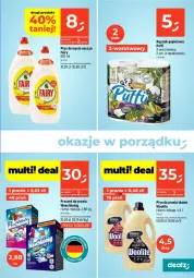 Gazetka promocyjna Dealz - Gazetka - ważna od 28.08 do 28.08.2024 - strona 18 - produkty: Płyn do prania, Puf, Do mycia naczyń, Papier, Proszek do prania, Płyn do mycia naczyń, Woolite, Ręcznik, Fairy, Płyn do mycia, Fa