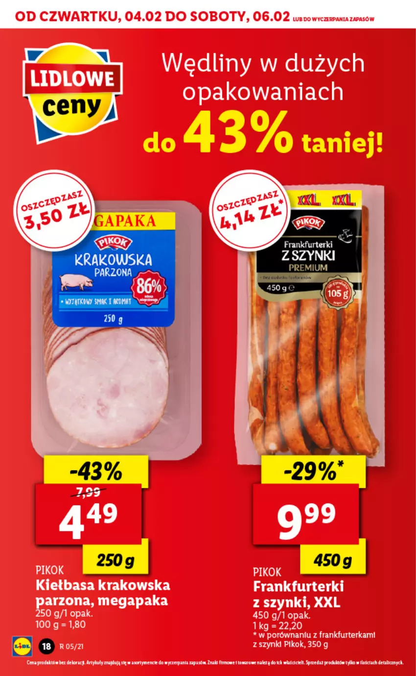 Gazetka promocyjna Lidl - GAZETKA - ważna 04.02 do 06.02.2021 - strona 18