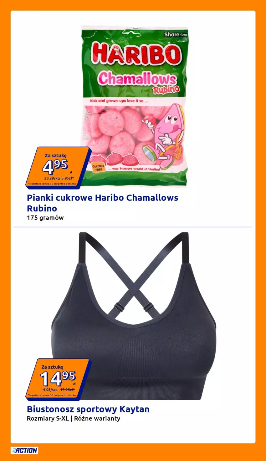 Gazetka promocyjna Action - Gazetka tydzień 44 2026 - ważna 28.10 do 03.11.2026 - strona 17 - produkty: Biustonosz, Gra, Hama, Haribo, Por, Rubin, Sport