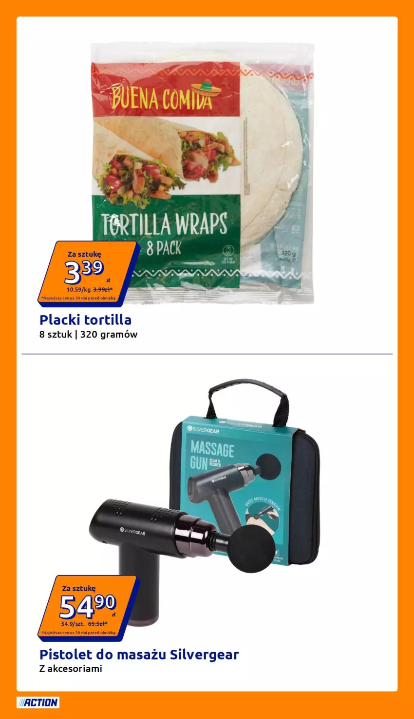 Gazetka promocyjna Action - Gazetka tydzień 44 2026 - ważna 28.10 do 03.11.2026 - strona 2 - produkty: Gra, Lack, Pistolet, Tortilla