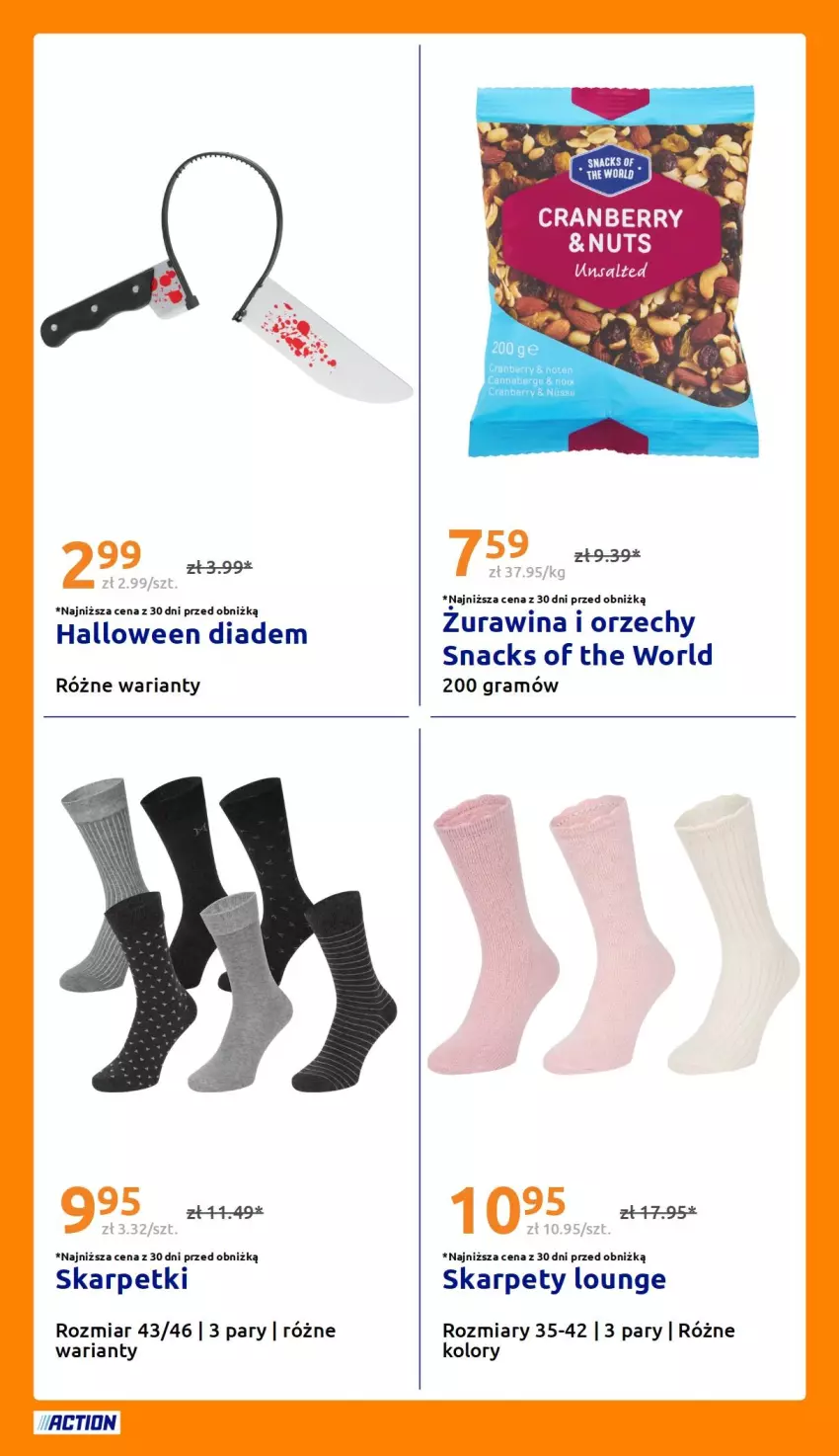 Gazetka promocyjna Action - Gazetka tydzień 44 2026 - ważna 28.10 do 03.11.2026 - strona 22 - produkty: Gra, Karp, Skarpetki