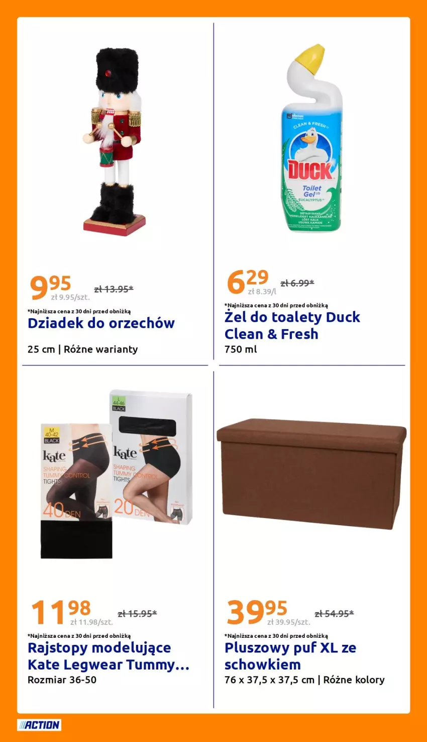 Gazetka promocyjna Action - Gazetka tydzień 44 2026 - ważna 28.10 do 03.11.2026 - strona 25 - produkty: Duck, Dziadek do orzechów, Puf, Rajstopy, Top