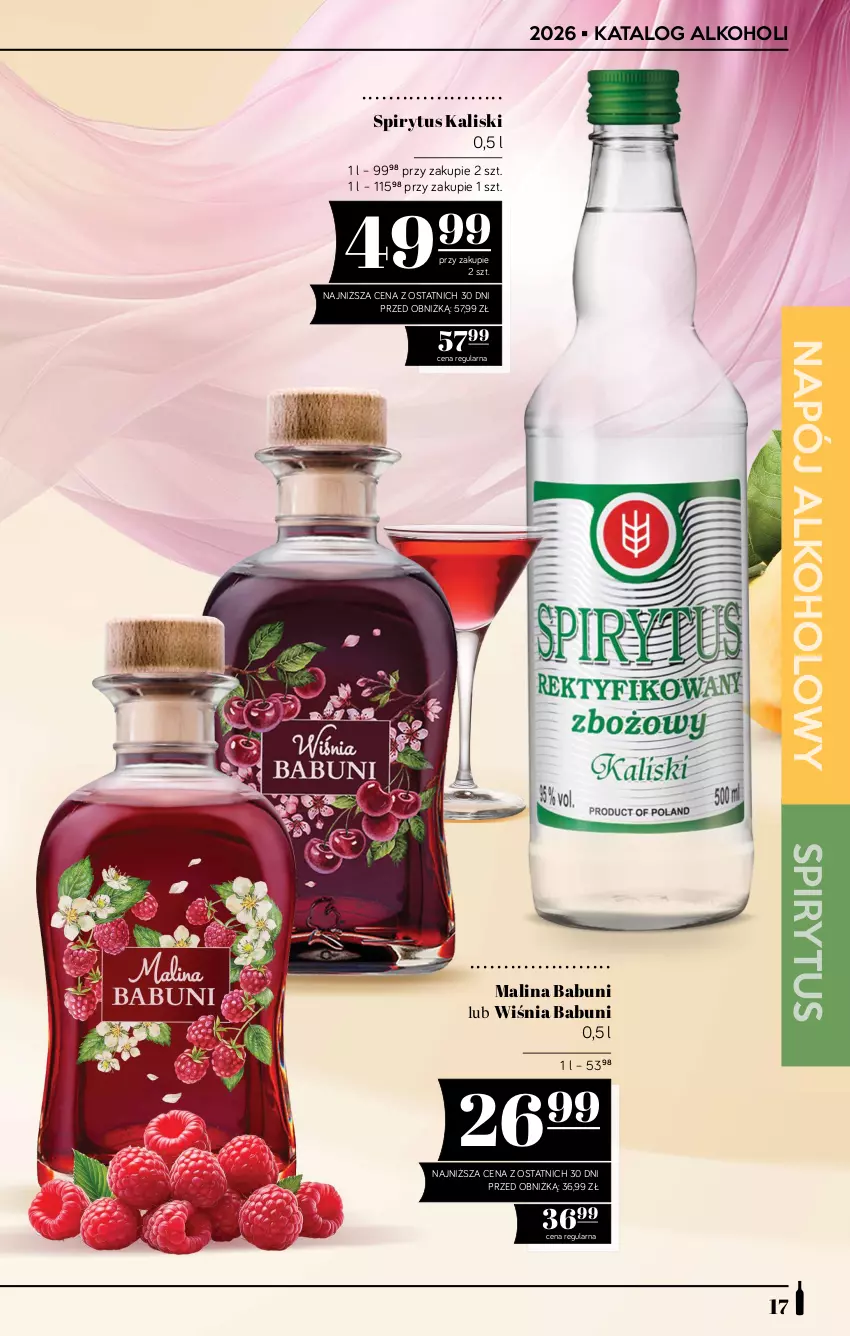 Gazetka promocyjna PoloMarket - Katalog alkoholi - ważna 13.08 do 26.08.2026 - strona 17 - produkty: Babuni, Napój