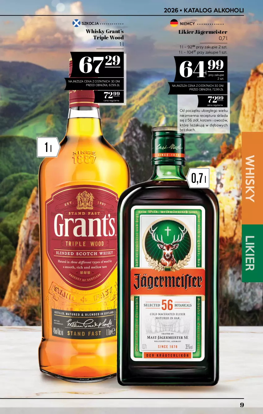 Gazetka promocyjna PoloMarket - Katalog alkoholi - ważna 13.08 do 26.08.2026 - strona 9 - produkty: Gra, Koc, Likier, Whisky