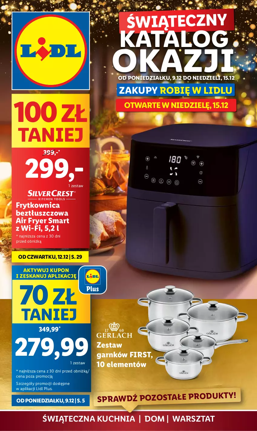 Gazetka promocyjna Lidl - GAZETKA - ważna 09.12 do 15.12.2024 - strona 1 - produkty: Kuchnia, Moda