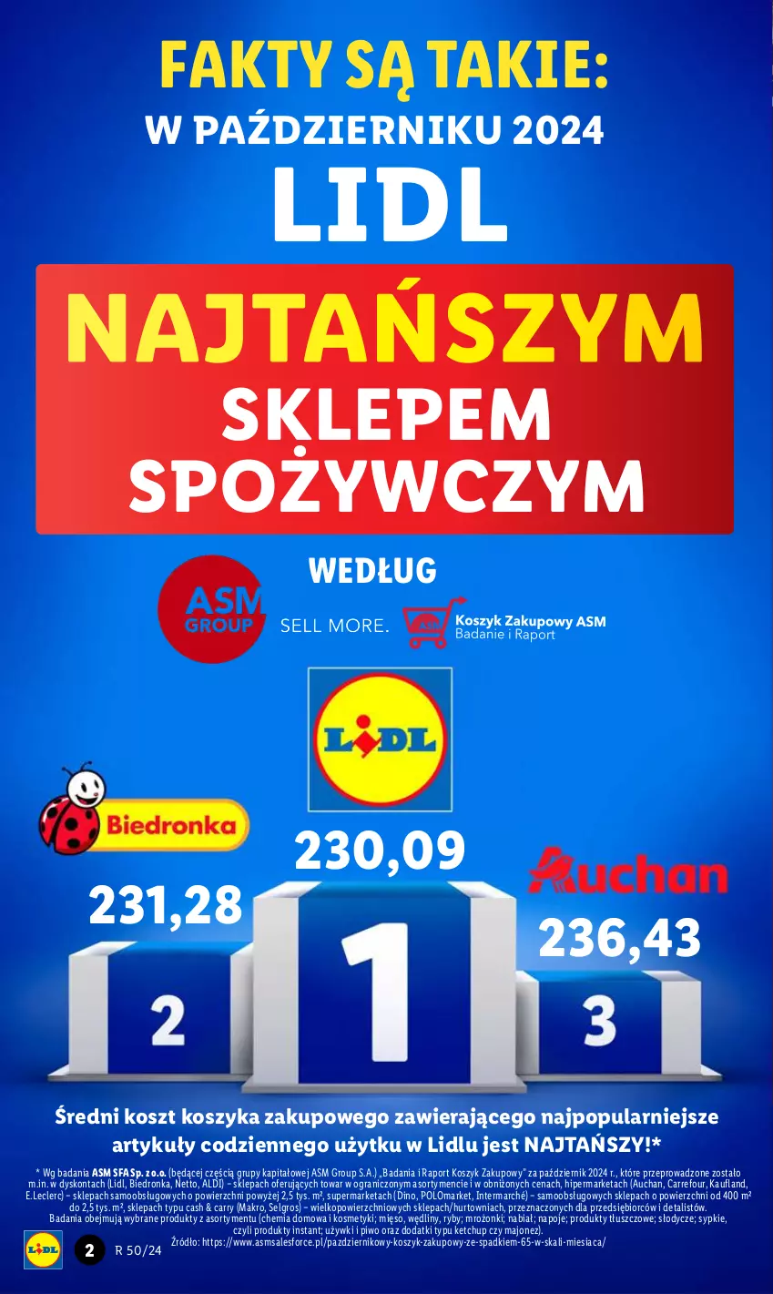 Gazetka promocyjna Lidl - GAZETKA - ważna 09.12 do 15.12.2024 - strona 2 - produkty: Fa, Gra, Ketchup, Kosz, LG, Majonez, Mięso, Napoje, Piwo, Por